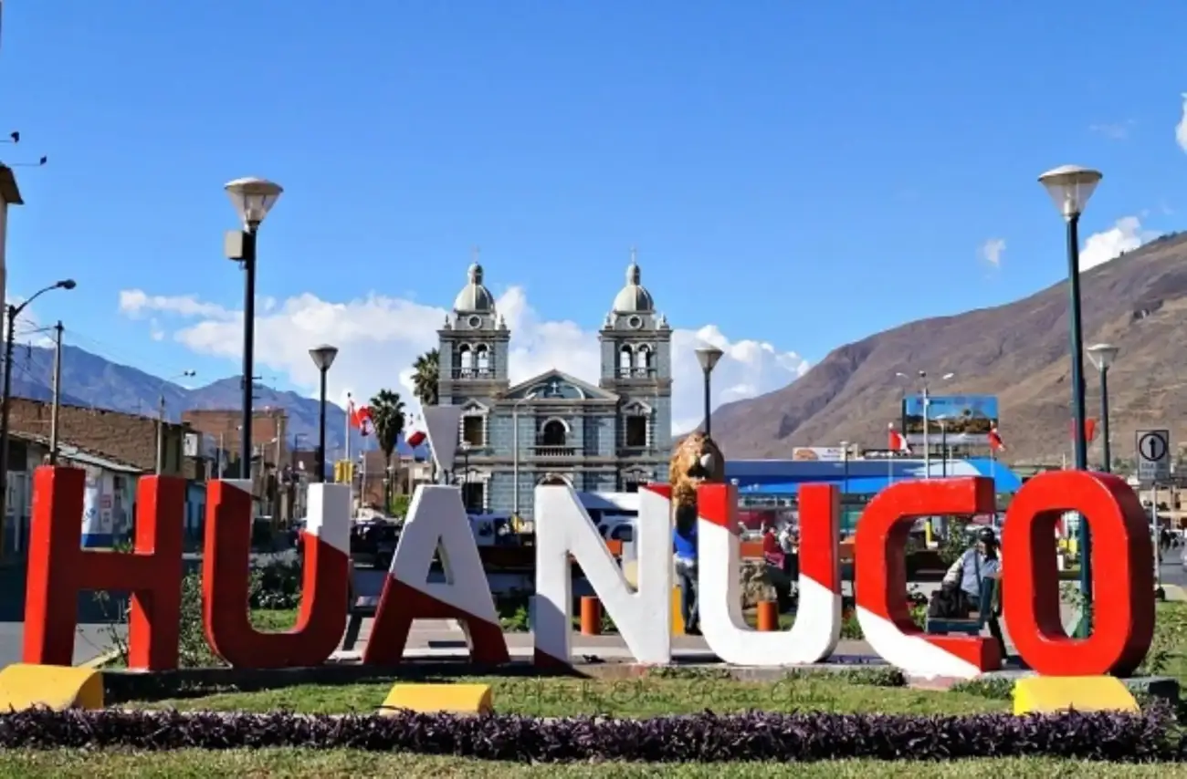 Paisaje de Huanuco, Perú